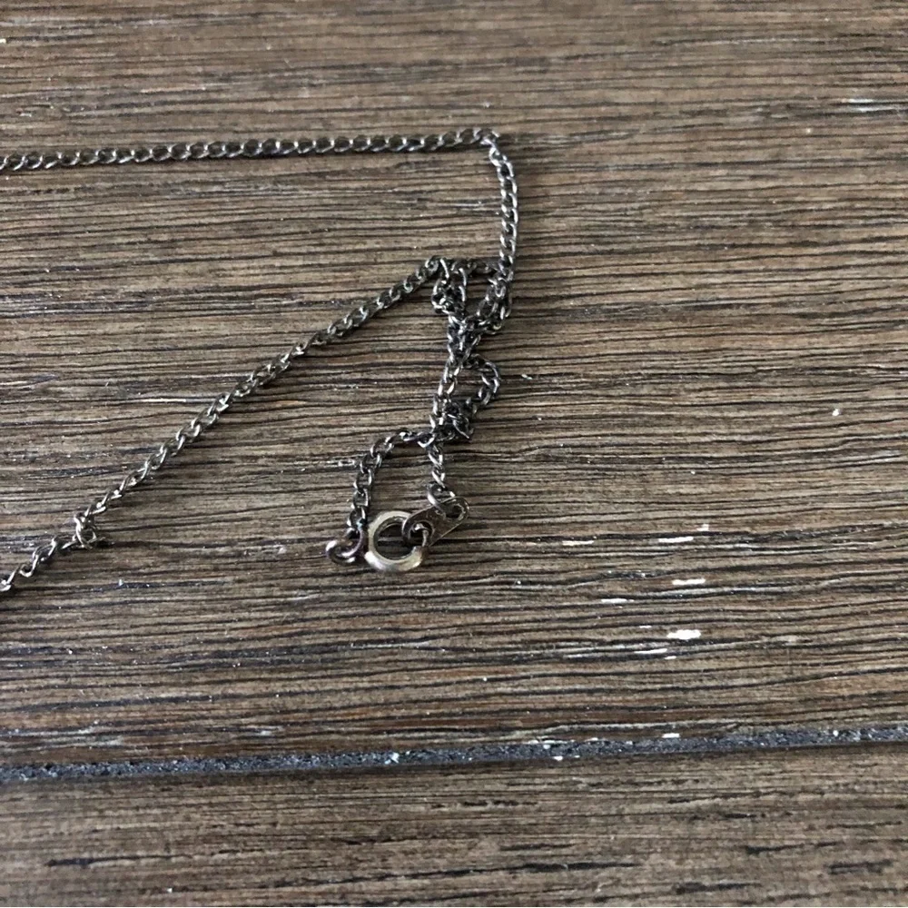 Pink natural gemstone slice necklace